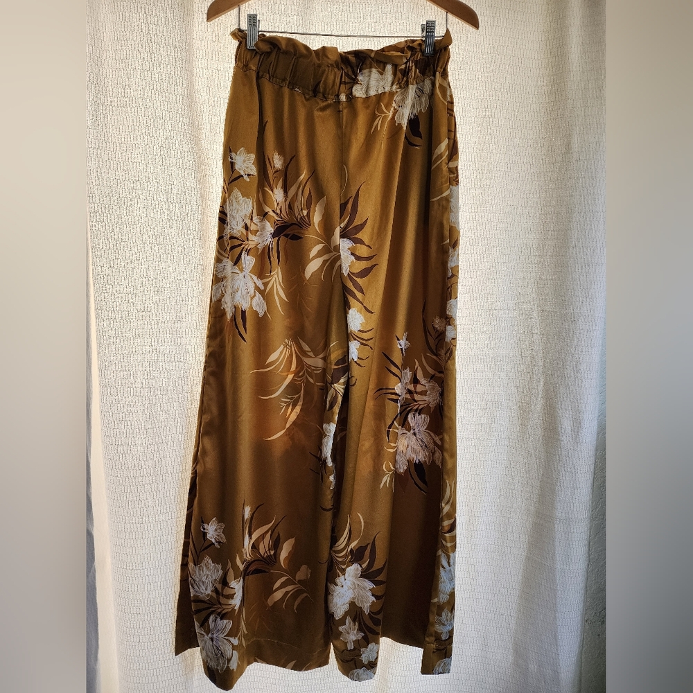 Sily Floral Wide-Leg Pants
